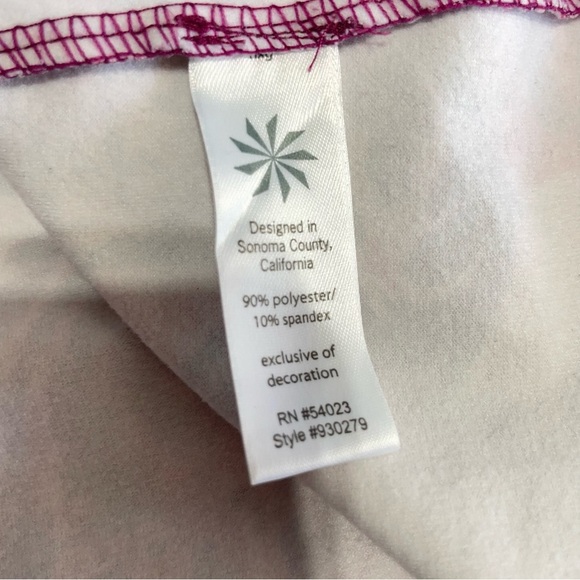 Athleta Sierra Thermal Floral Haze Half Zip Pullover Top #930279  Size Small - Picture 9 of 13